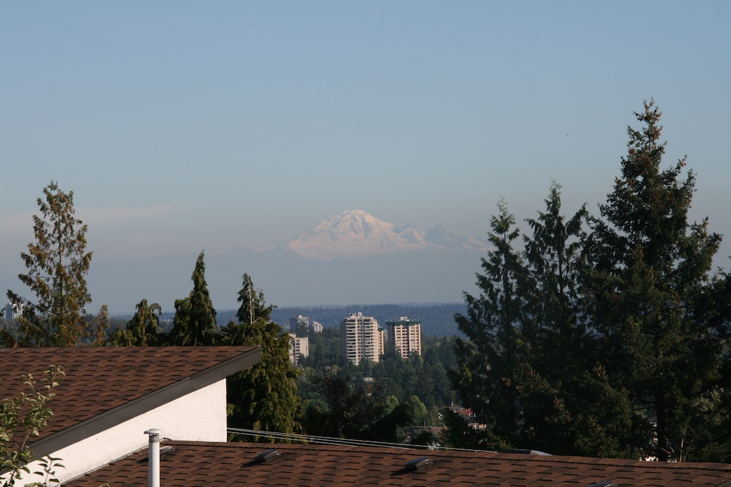 Mt. Baker as seen from my street