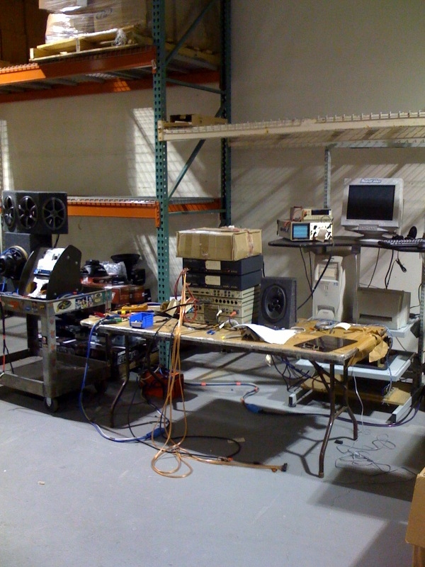 Our in house testing facility in Clearwater Florida.