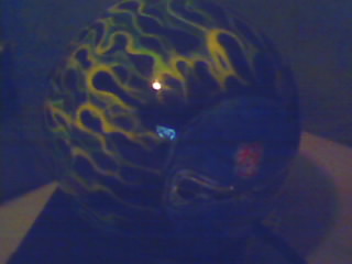 this is the first thing i airbrushed it's my tru flame ninja helment i airbrushed it with an entry level compressor.