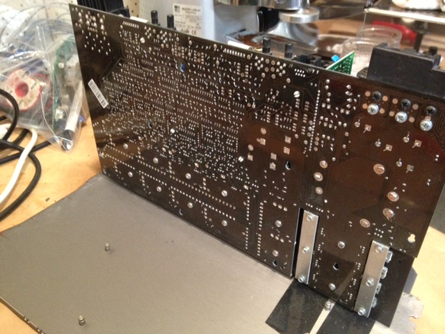 Bottom of the PCB looks good. I measured continuity from bottom pads to the top pads. All 8 checked out fine.