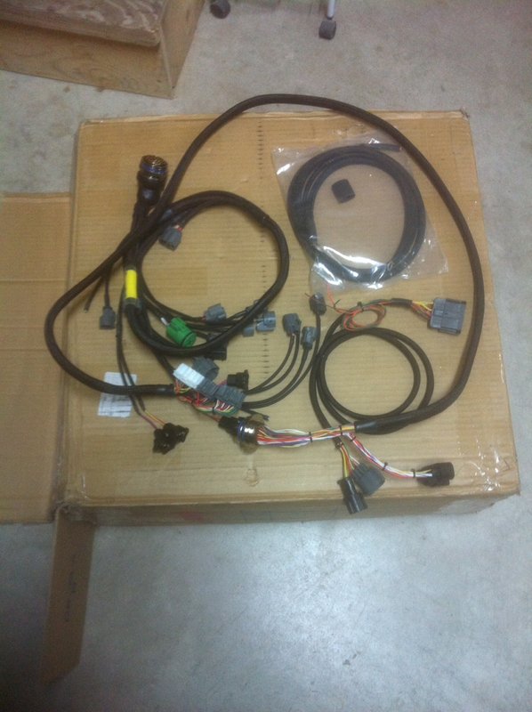 It took nearly 3 months but here it is the custom Chase Bays engine harness!!! This will clean up the engine bay.