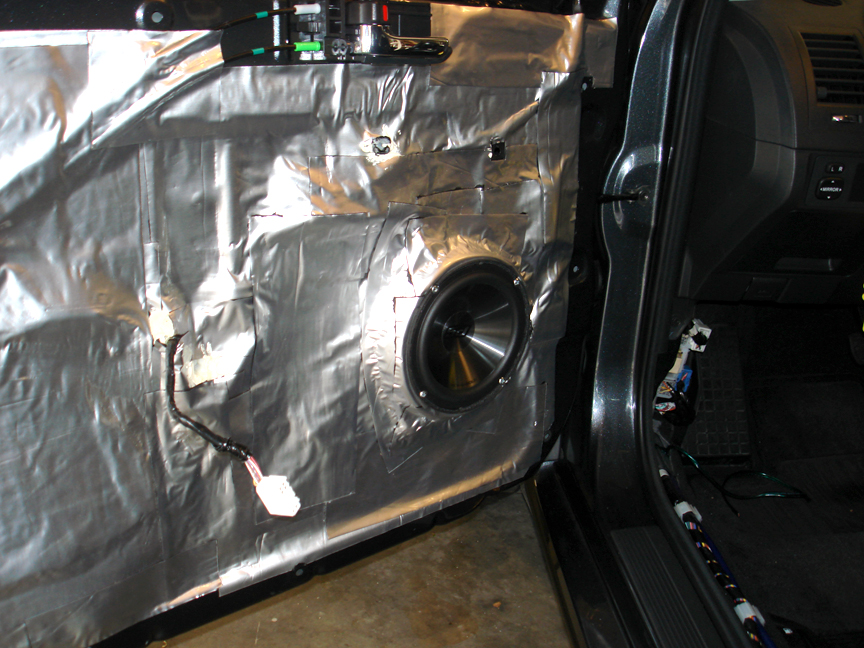 20 pounds of sound deadening later...