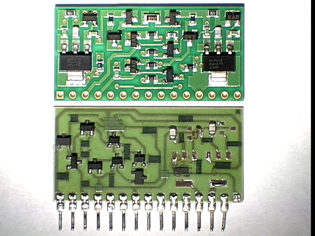 Front side comparison PPI SIP card
