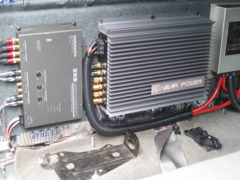 Linear 2.2HV and Audiocontrol 3xs