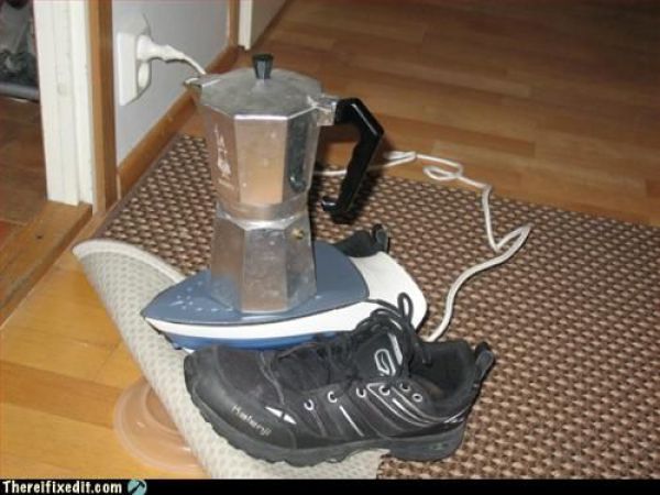 No coffee warmer?  I can fix that!