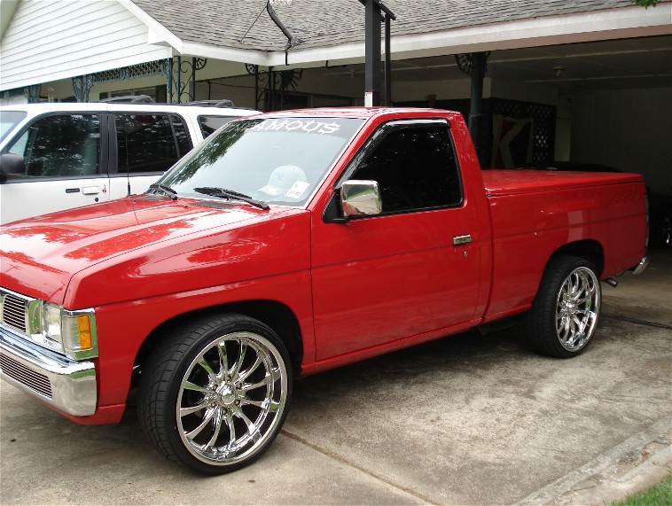 After graphics were off the side, rims were put on, windows tinted  ect.