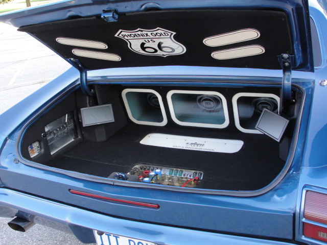 Here is a pic of my Trunk, it is a 1969 Chevelle.