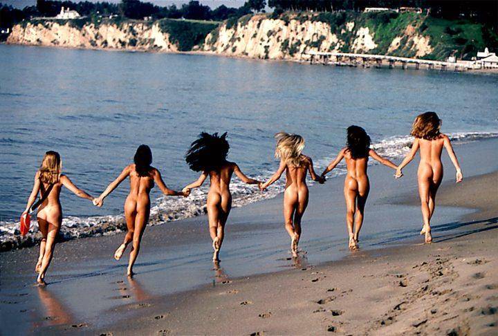 With all sorts of beach activities.<br /> <br /> <br />Like running.....