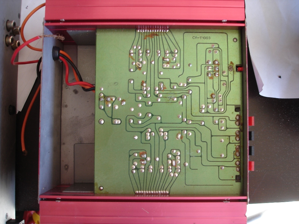 this may look like the bottom of the board but its actually PHANTOM smd technology developed in Japan with close assistance from a somolian online tech college.