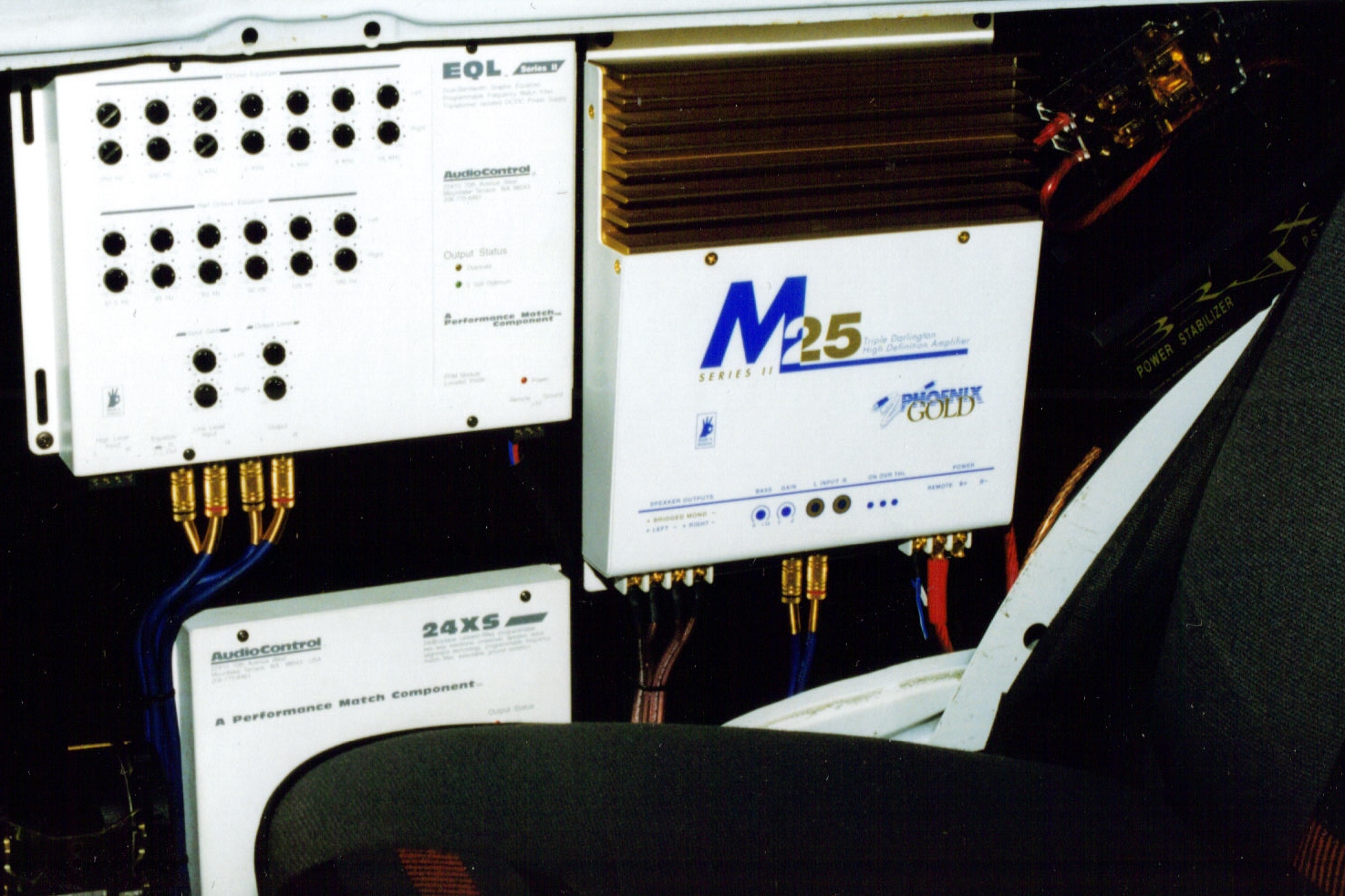 PG M25 Audiocontrol 24XS + EQL  BRAX 500
