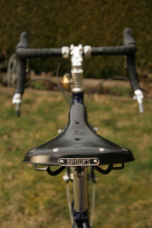 Brooks saddle, bar tape