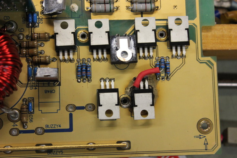 2 watt 33 Ohm resistors + Bodge PCB trace bypass.jpg