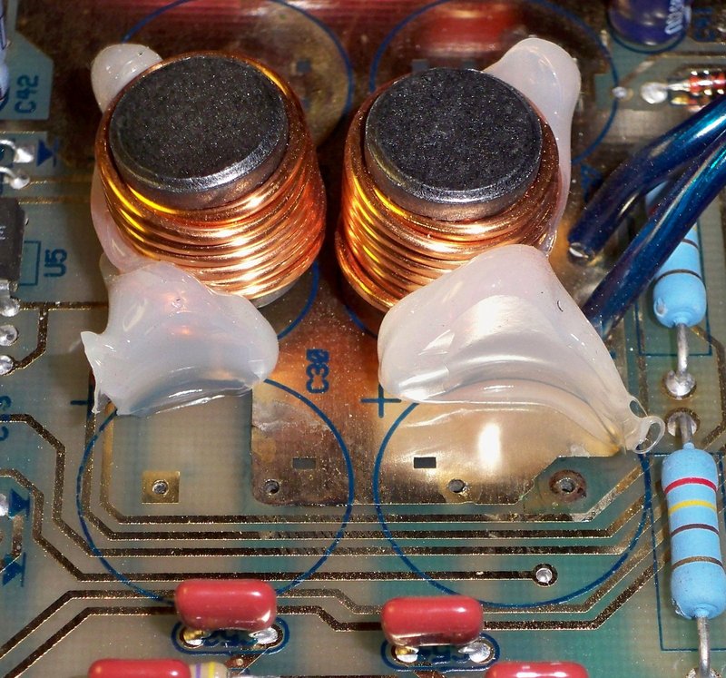 1000uf 50v caps location cleaned.
