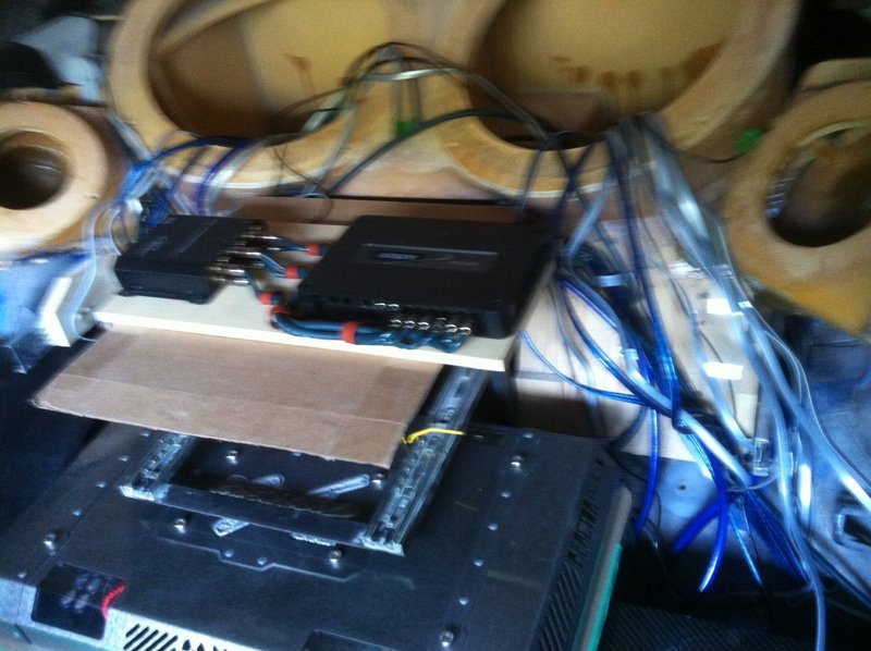 Some of the wiring nightmare...