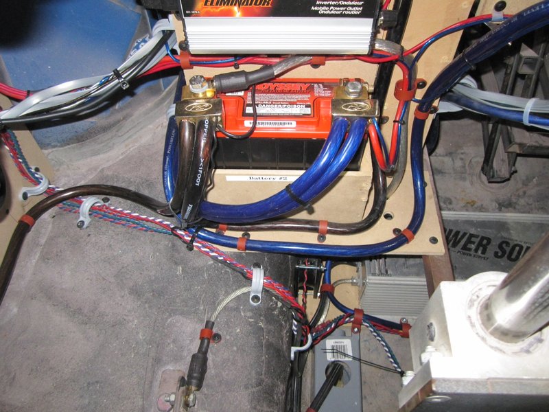 Battery #2 use for the system.