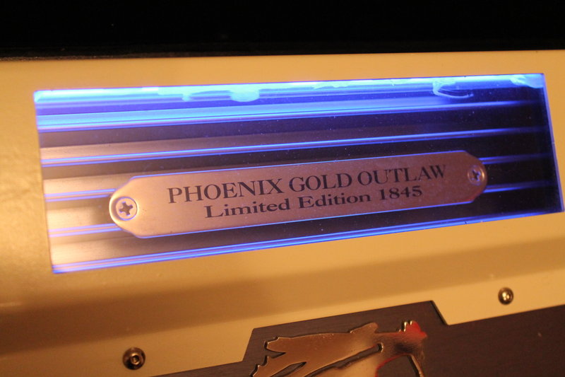 My custom shroud with neons.