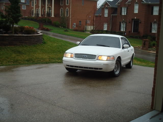 From his photobucket looking out to street from garage