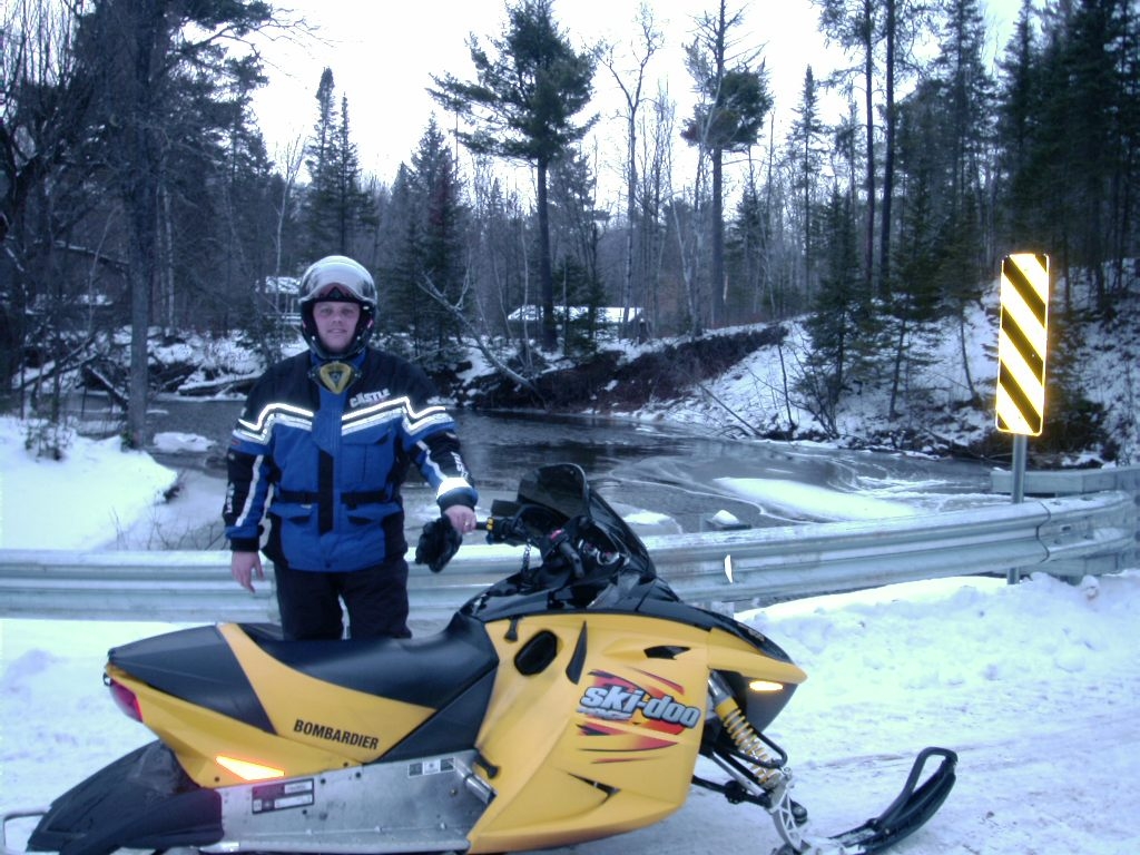 Snowmobiling in the UP!