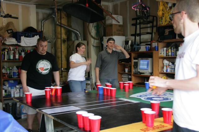 fuzzyhonutz (background left) and stipud) (foreground) learning the ropes at my labor dabor party