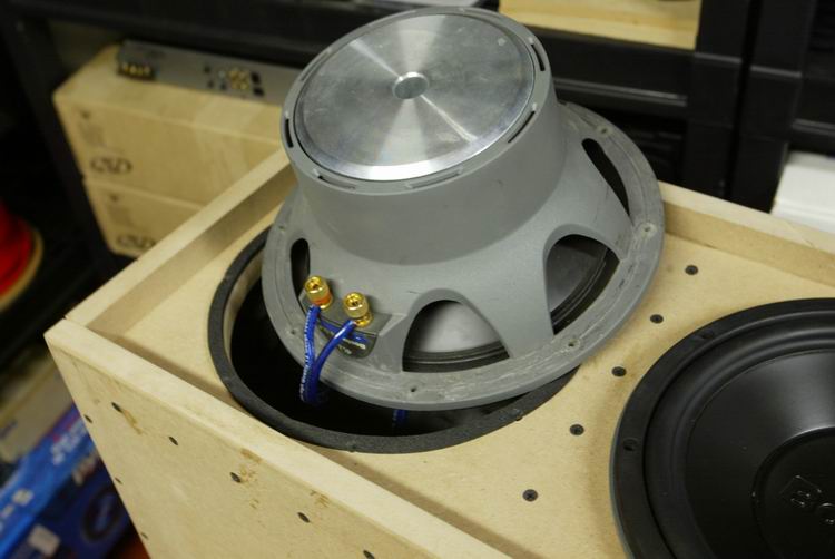 The air resistance (using the gentle finger method) against the cone is night and day once the woofs were sealed. I tightened them in five sequences, using the cross method like a car tire.