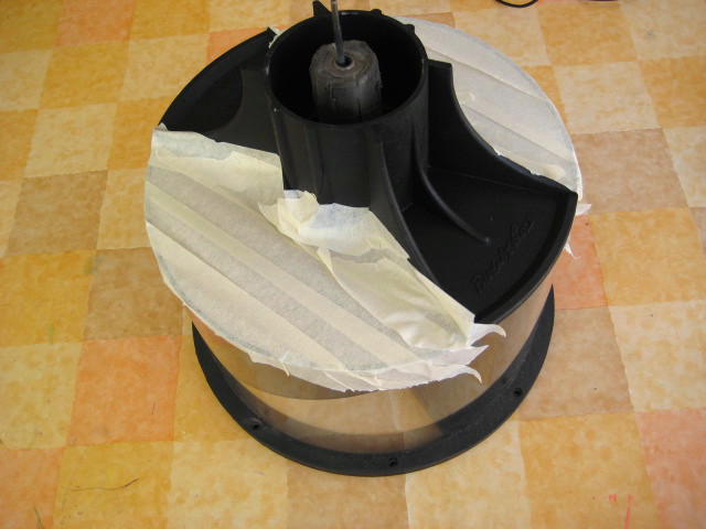 BEFORE starting with the actual cleaning; TAPE THE CLONE SECURELY. reason for that is explained later.