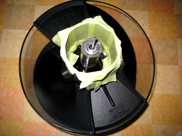 carefully tape the inside; watch the next pics for the important parts to be covered.
