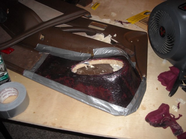 Dont know why I put duct tape on it. I still need to sand and final coat