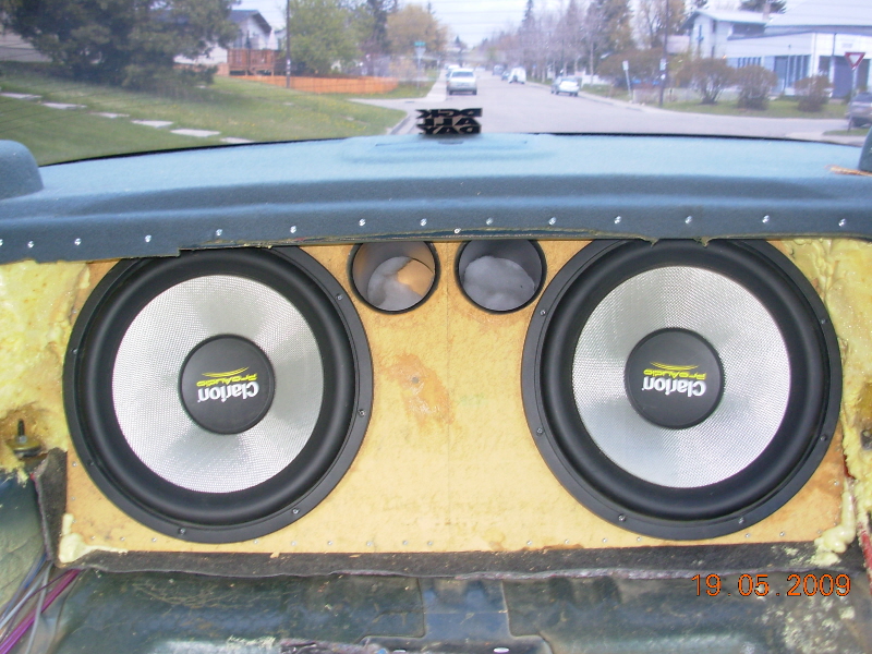 ported 15's in a tbird can be done barely...