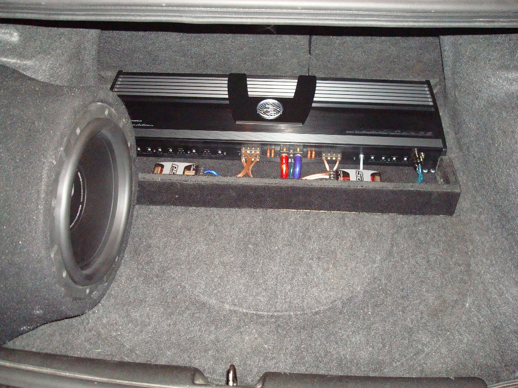 Same FG sub enclosure, different amp.