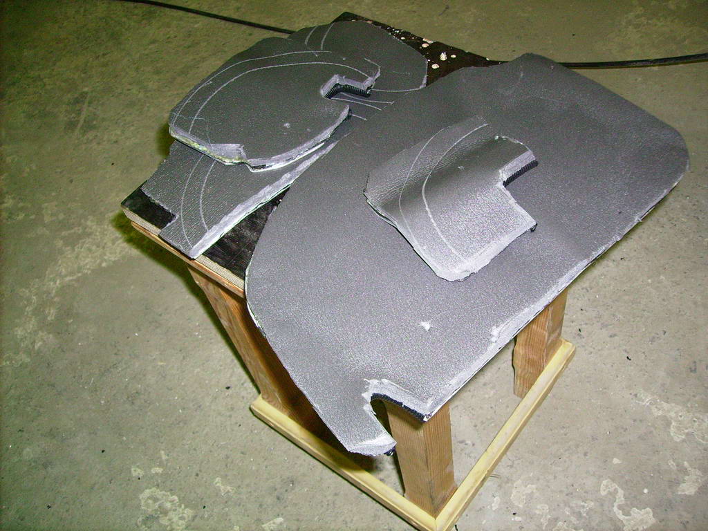 Plates are covered with 8-mm thick sound insulating material for sealing while securing.jpg