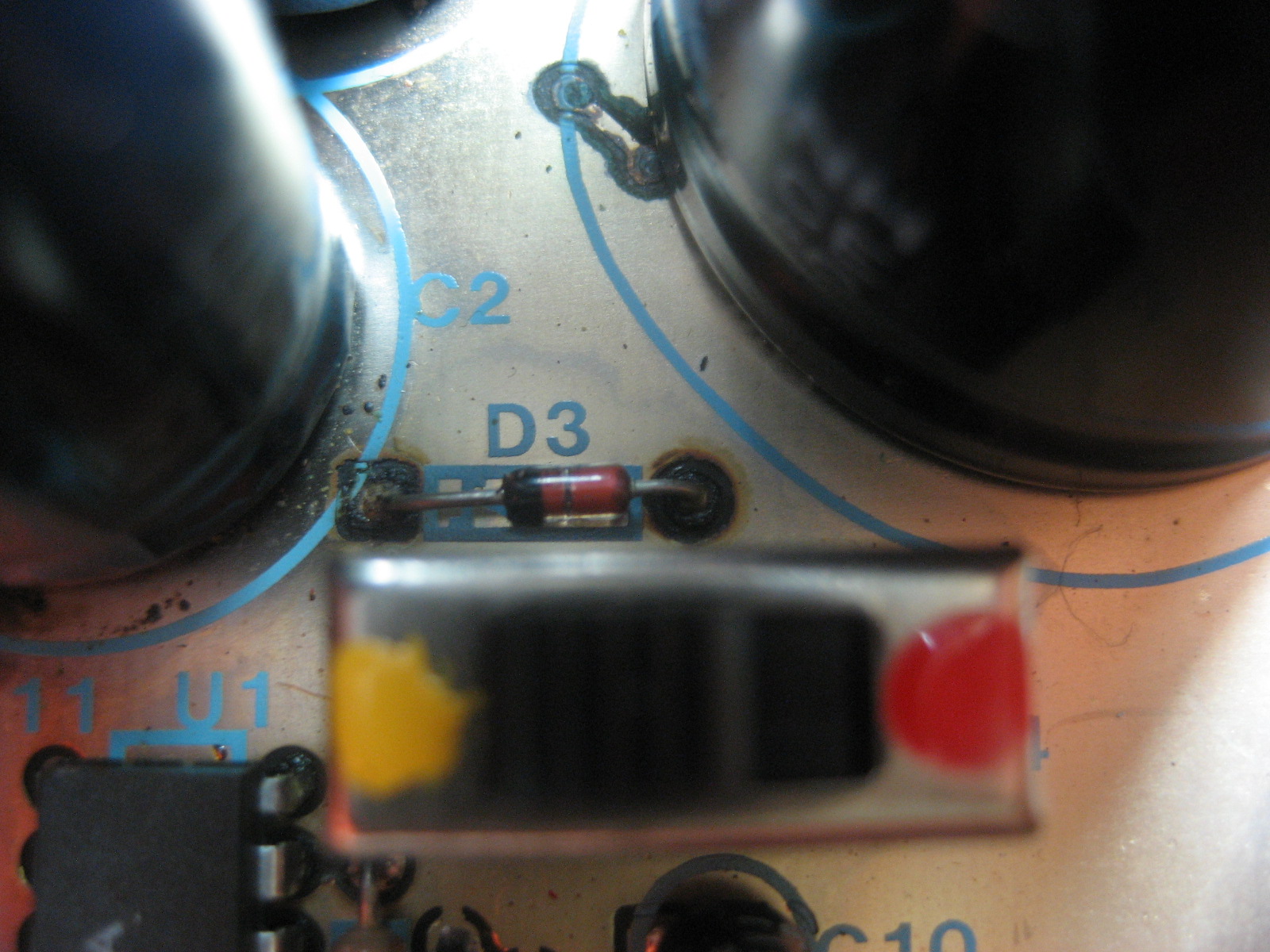 Overheat diode.