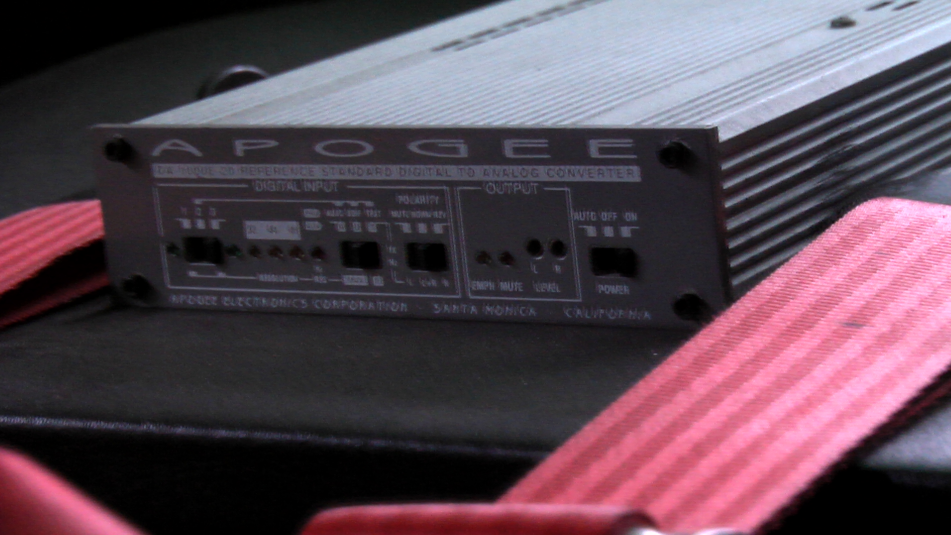 My Apogee DA1000 DAC. mmmm
