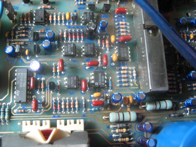 Decided to change all other caps on board. But the Rail cap no stock, have to wait for 15weeks.